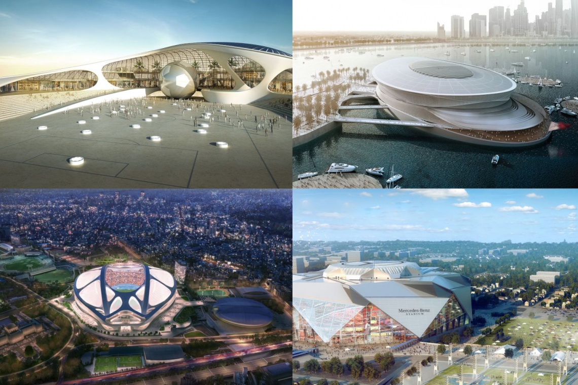TOP 10 najciekawszych projektów: stadiony świata