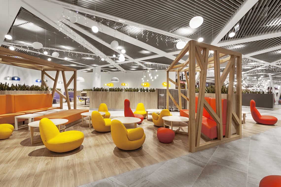 Designerskie meble od Marro dla centrum Aleja Bielany, fot. Marro Designerskie meble od Marro dla centrum Aleja Bielany