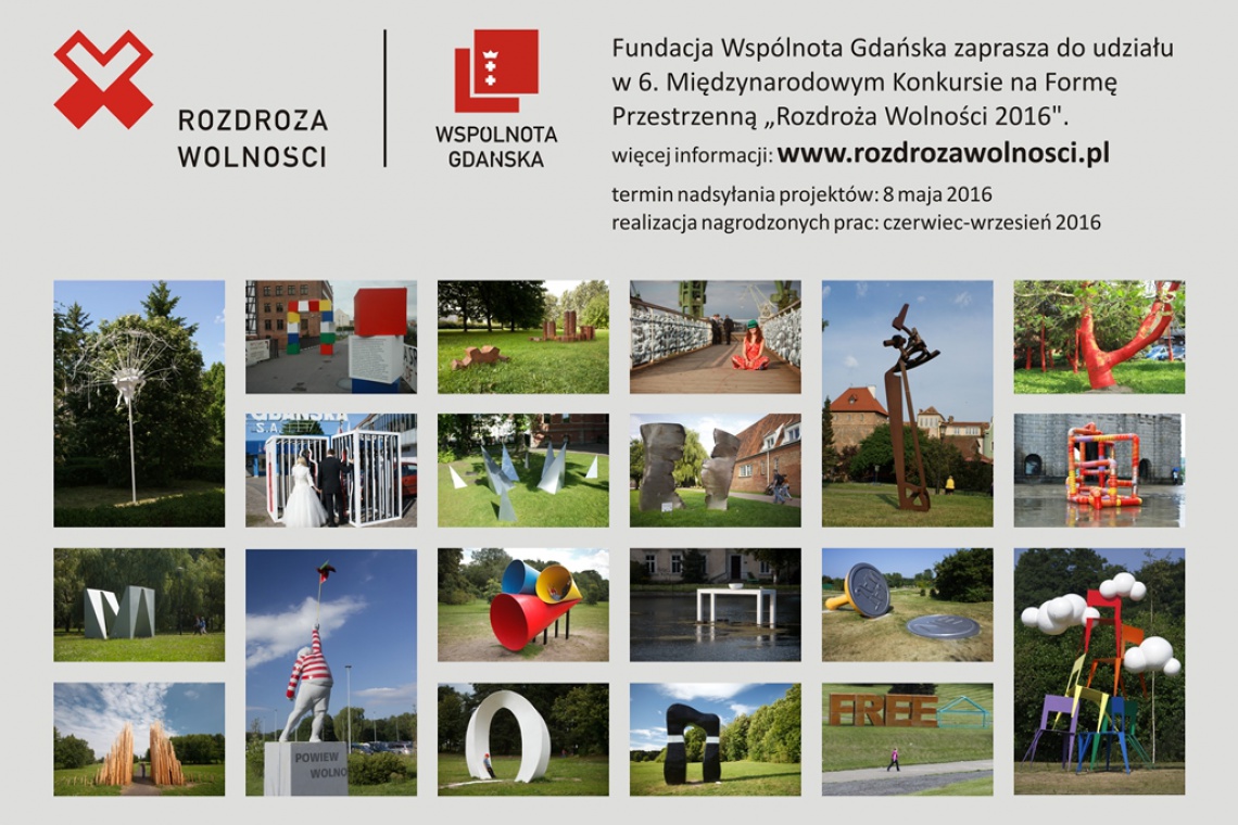 Ruszył konkurs Rozdroża Wolności 2016 dla projektantów i rzeźbiarzy