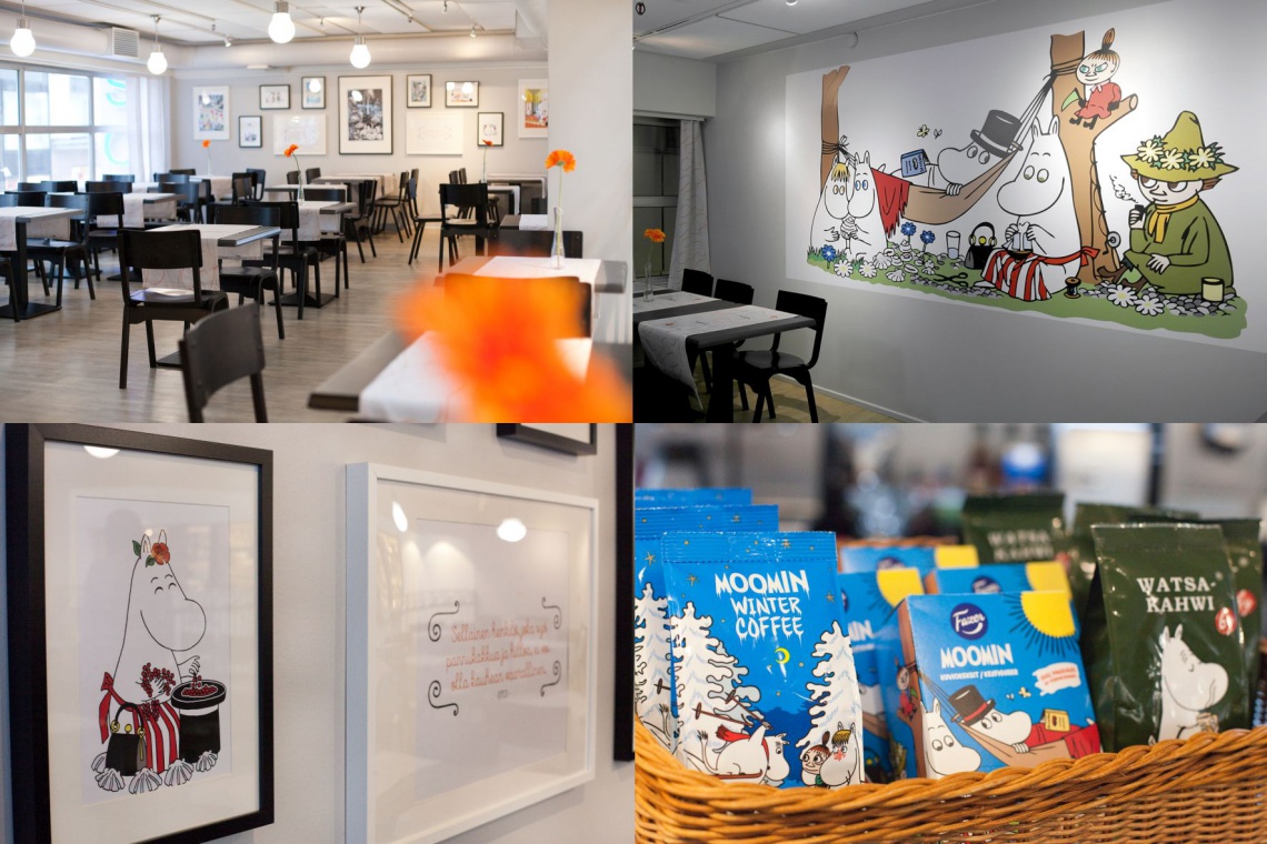 Restauracja Muminki, Muumi Pannari, fot. pannari.fi Restauracja dla fanów Muminków - bajkowy design
