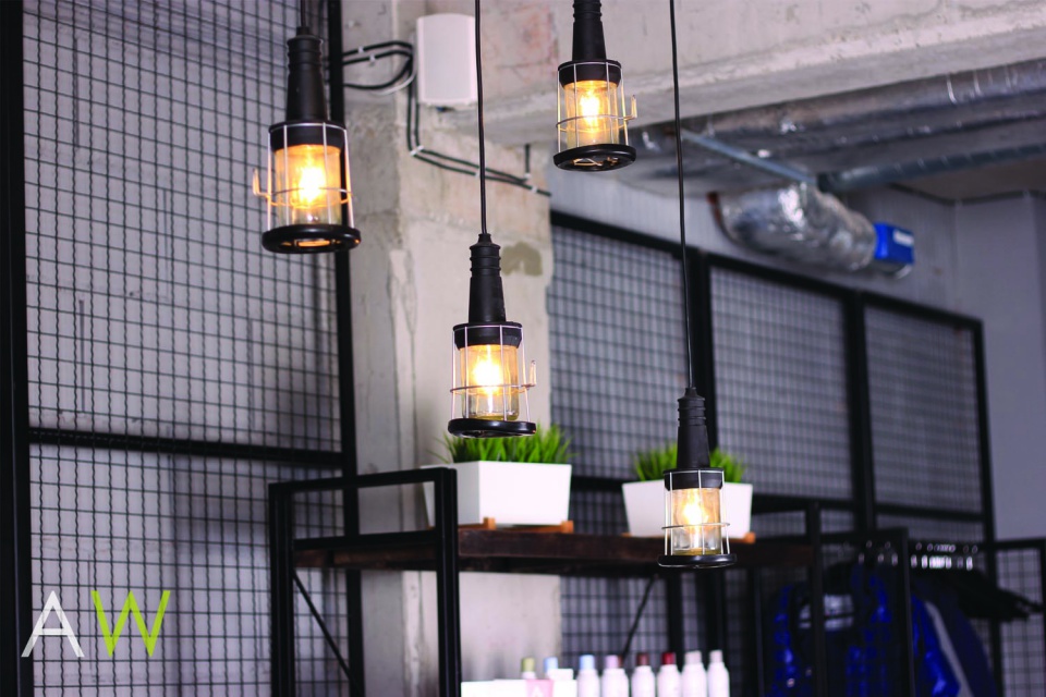 Salon hair&beauty BONZA, fot. AW Interior Design Salon fryzjerski w stylu industrialnym od AW Interior Design