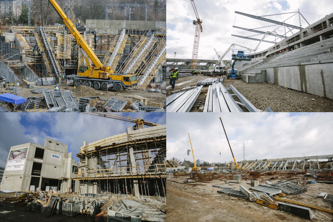 fot. UM Łódź Nowy stadion Widzewa wkrótce z dachem