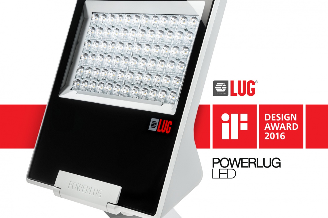 fot. LUG Light Factory, oprawa Powerlug LED iF Design Award dla polskiego produktu oświetleniowego