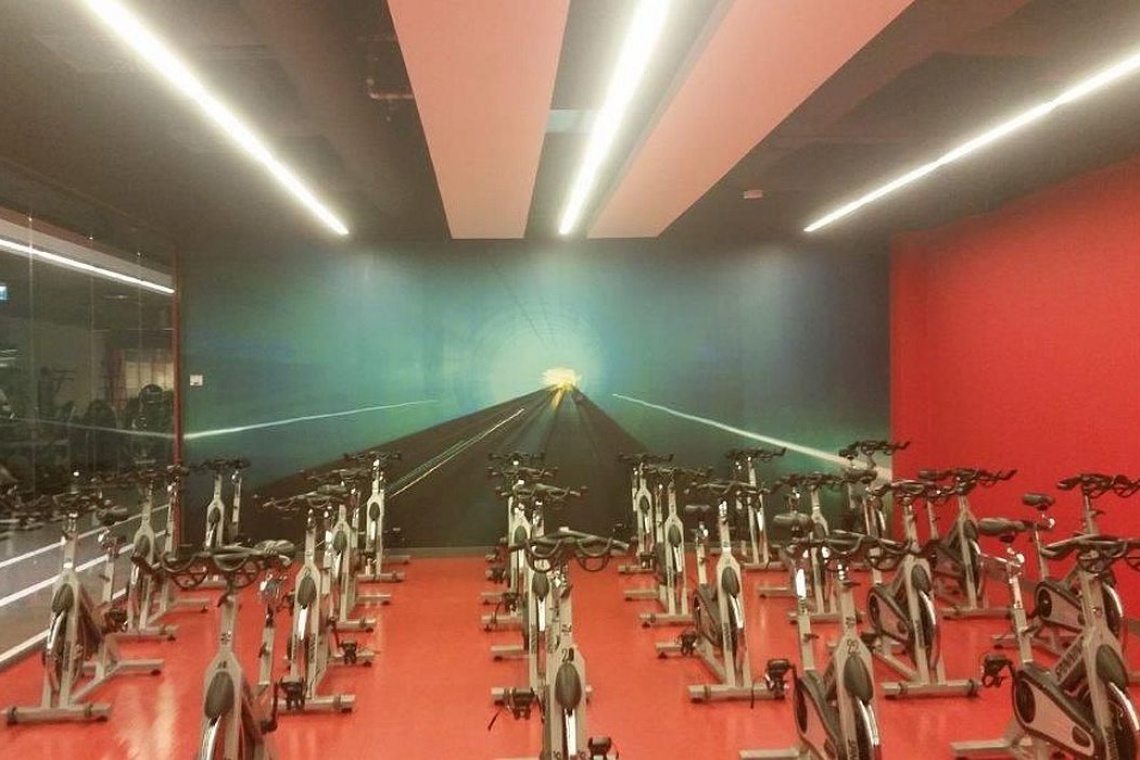 Jatomi Fitness w Poznań City Center Nowe oblicze Jatomi Fitness od inOut architekci