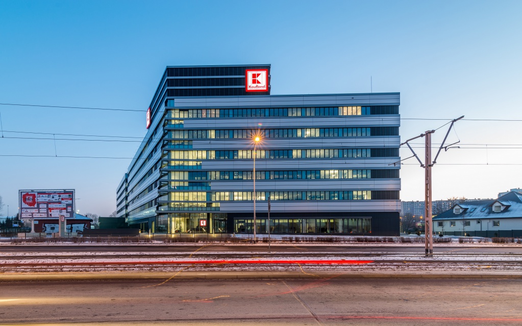 Kaufland HQ. / fot. materiały prasowe Zobacz biurowce dla gigantów we Wrocławiu