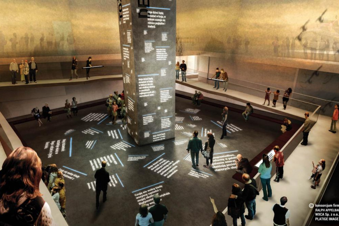 Zwycięska praca projektowa na wystawę stałą Muzeum Józefa Piłsudskiego od konsorcjum: WXCA, Ralph Appelbaum Associates, Inc. Zweigniederlassung Berlin i Platige Image, fot. Muzeum Józefa Piłsudskiego w Sulejówku Wiemy, kiedy zakończy się budowa Muzeum Józefa Piłsudskiego