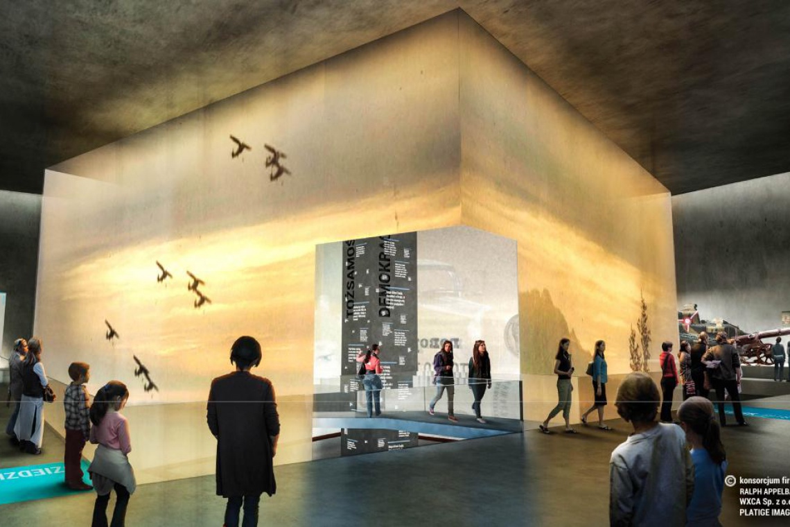 Zwycięska praca projektowa konsorcjum:WXCA, Ralph Appelbaum Associates, Inc. Zweigniederlassung Berlin i Platige Image, fot. Muzeum Józefa Piłsudskiego w Sulejówku Podpisano umowę na projekt wystawy Muzeum Józefa Piłsudskiego