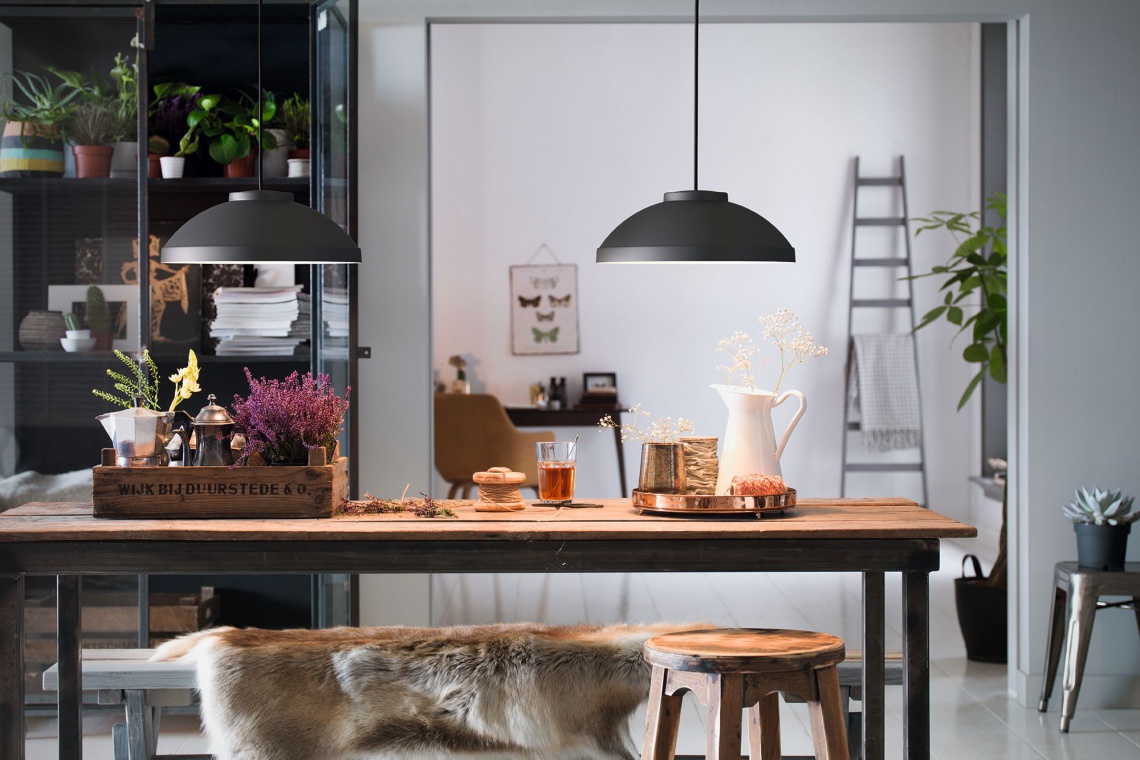 Lampa wisząca Philips HAILTON, fot. Philips Lighting Zobacz najnowszą kolekcję lamp Philips Lighting