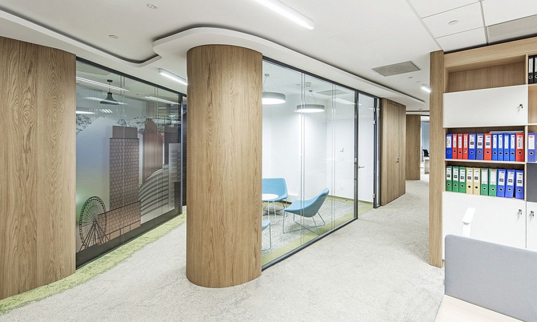 Biuro Golub GetHouse w Warsaw Financial Center. Projekt: InDesign Zbigniew Kostrzewa Nowe biuro Golub GetHouse według projektu InDesign