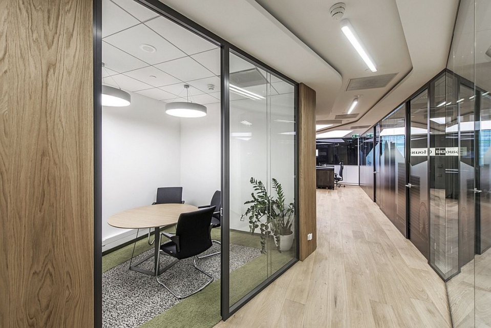 Biuro Golub GetHouse w Warsaw Financial Center. Projekt: InDesign Zbigniew Kostrzewa Nowe biuro Golub GetHouse według projektu InDesign
