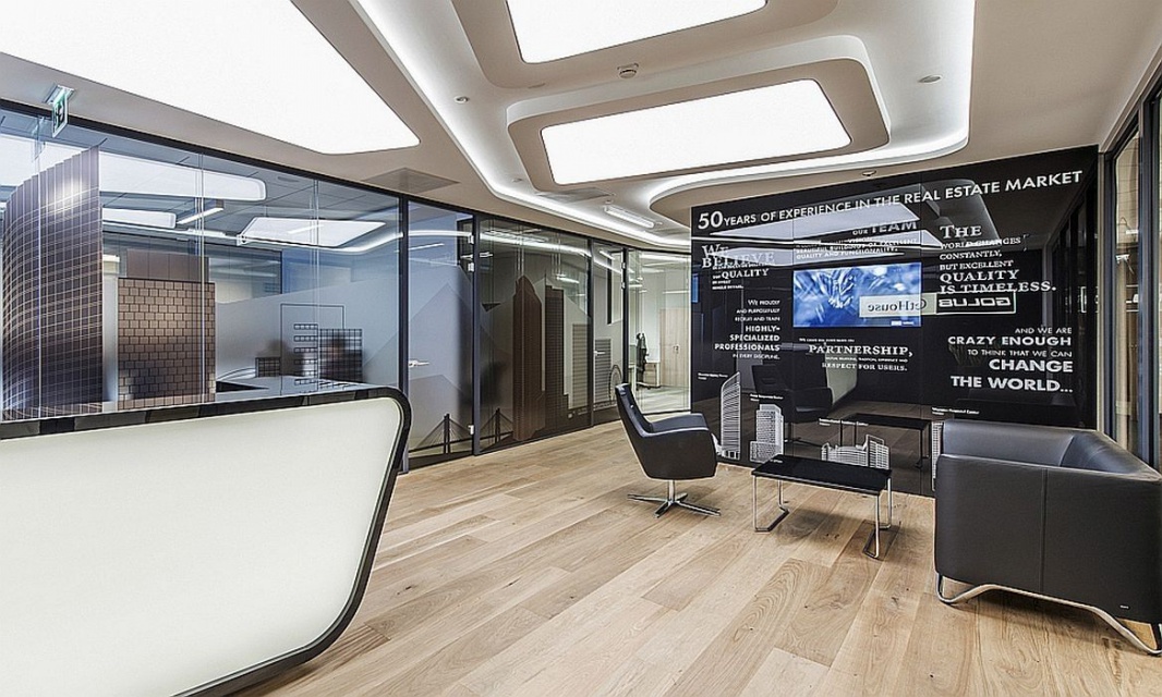 Biuro Golub GetHouse w Warsaw Financial Center. Projekt: InDesign Zbigniew Kostrzewa Nowe biuro Golub GetHouse według projektu InDesign