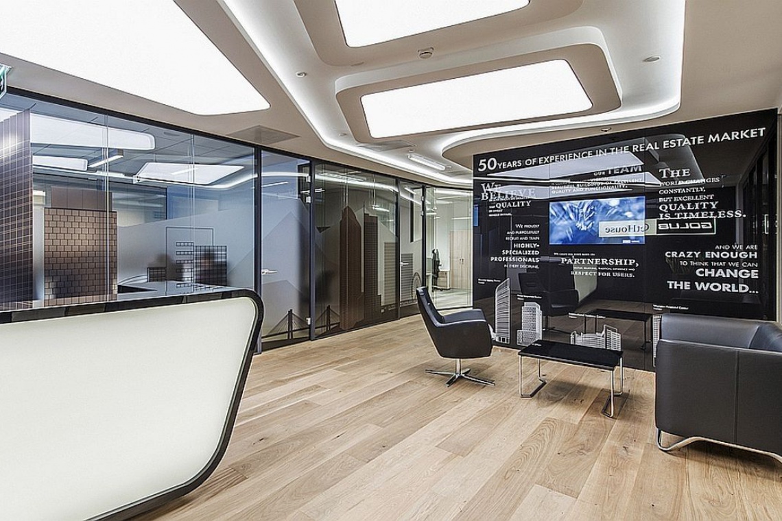 Biuro Golub GetHouse w Warsaw Financial Center. Projekt: InDesign Zbigniew Kostrzewa Nowe biuro Golub GetHouse według projektu InDesign