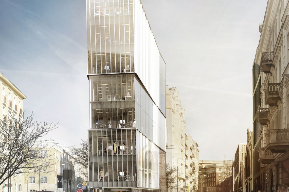 projekt Grupa 5 Architekci Grupa 5 zaprojektowała nowy biurowiec w Warszawie