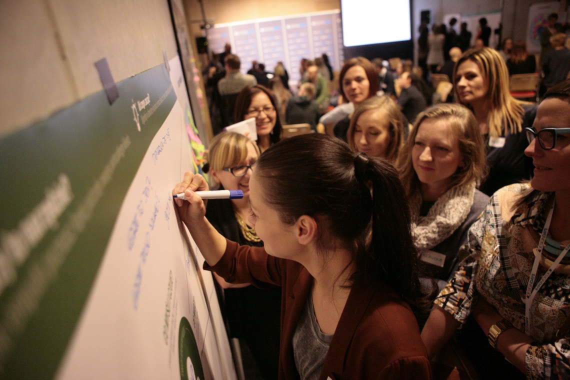 Warsztaty Design Thinking Spirit, zorganizowane przez Concordia Design, podczas 4 Design Days Foto: warsztaty Design Thinking Spirit, zorganizowane przez Concordia Design