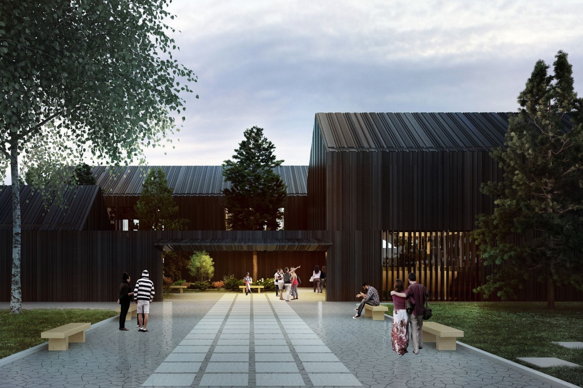 Zwycięski projekt na zagospodarowanie Ogrodu Botanicznego Marszewo pracowni Mado Architekci, fot. UM Gdynia Najmłodszy ogród botaniczy w kraju. Ile będzie kosztował?