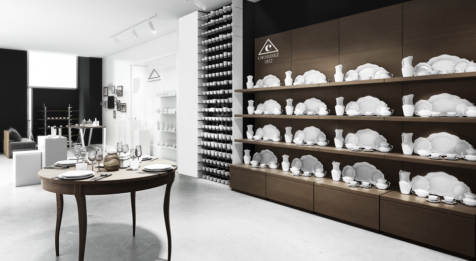 Pierwszy w Polsce concept store z porcelaną z Ćmielowa i Chodzieży