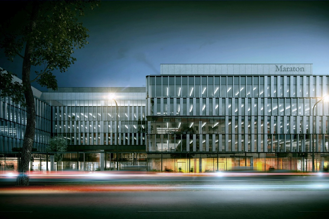Maraton, fot. Skanska Co wyróżnia Maraton - biurowiec Skanska projektu CDF Architekci