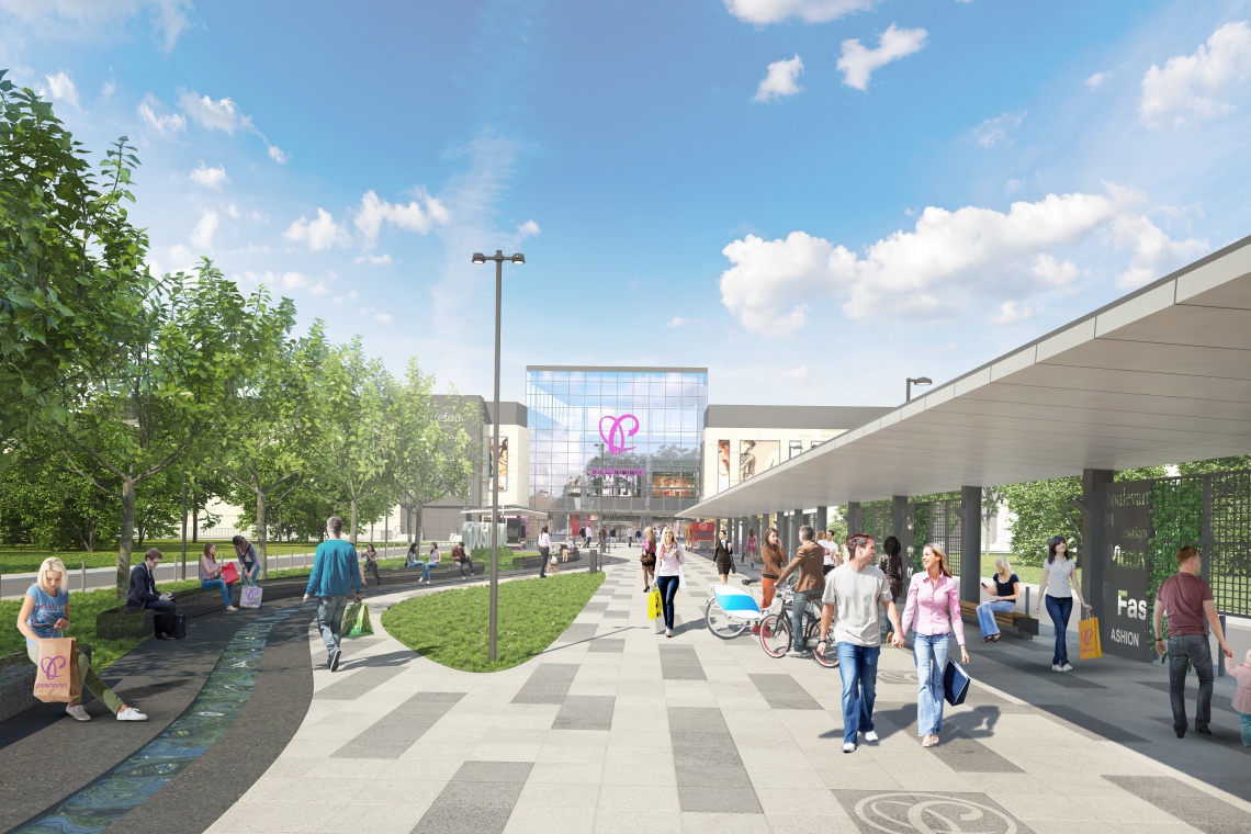 Promenada, fot. Apsys Polscy projektanci dla Poznania