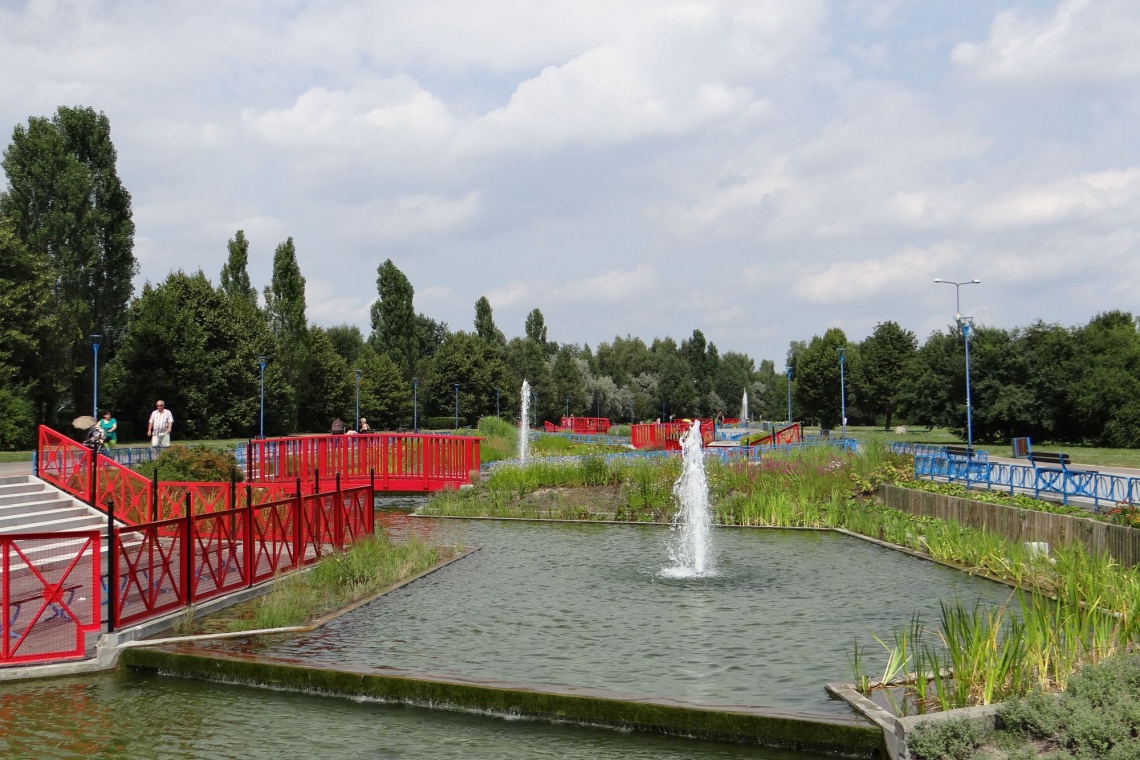 Park im Edwarda Szymanskiego, fot. Jolanta Dyr, commons.wikimedia.org Powstanie multimedialny park fontann w Parku Szymańskiego
