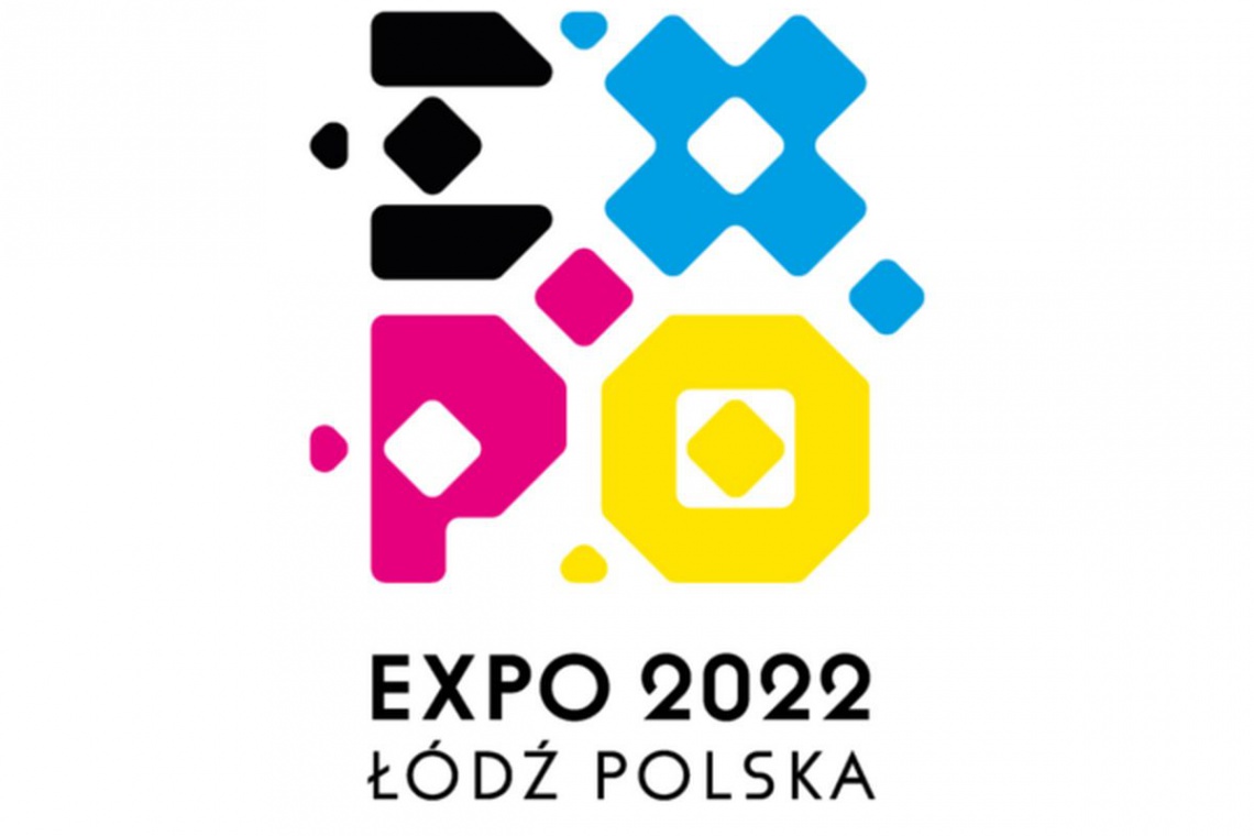 Autorem znaku, który będzie służyć światowej promocji Polski, jako państwa-kandydata do organizacji International EXPO 2022 oraz Miasta Łodzi, jako gospodarza wydarzenia, jest studio Ortografika. fot. UM Łódź Łódź chce być gospodarzem Expo 2022. Międzynarodowa promocja już ruszyła