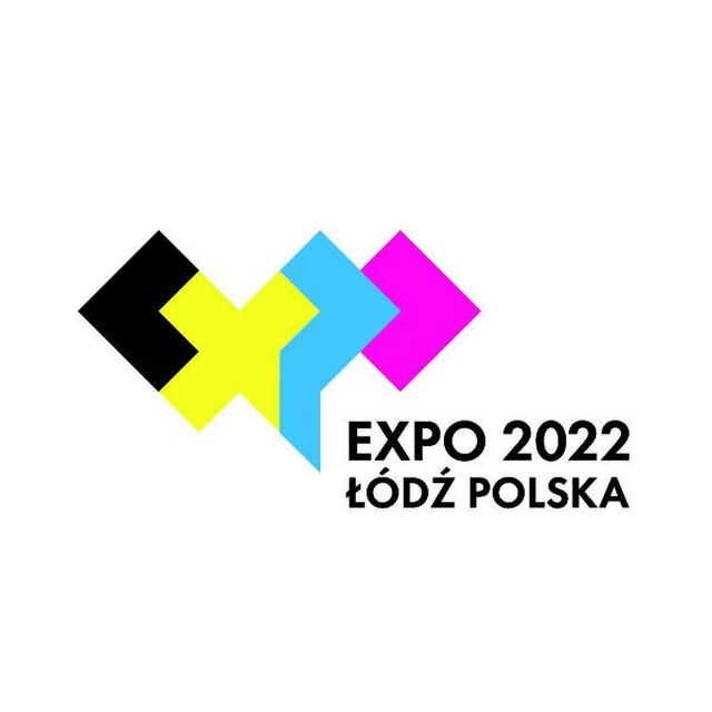Jedna z propozycji logotypu EXPO 2022 w Łodzi International Expo 2022 w Łodzi? Decyzja w połowie roku