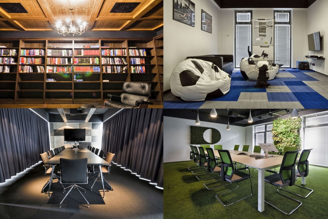 Biuro Future Processing w Future Park Gliwice, fot. Office Plus W biurze Future Processing wygoda i design idą w parze