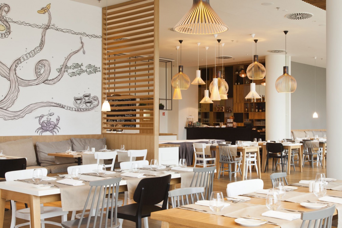 Mera Spa Hotel, Restauracja Mera Brasserie Restauracje w Sopocie, które warto odwiedzić. Nie tylko dla menu