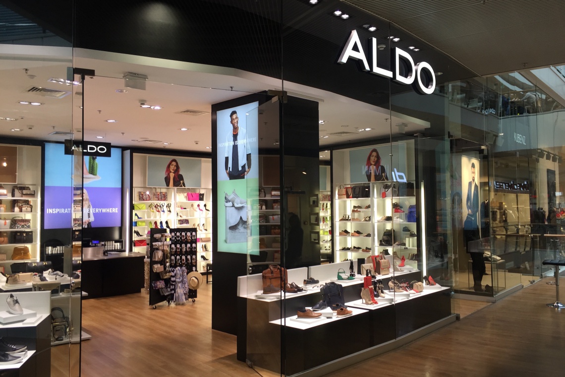 Salon Aldo w Galerii Korona w Kielcach Salon Aldo w nowym kanadyjskim koncepcie