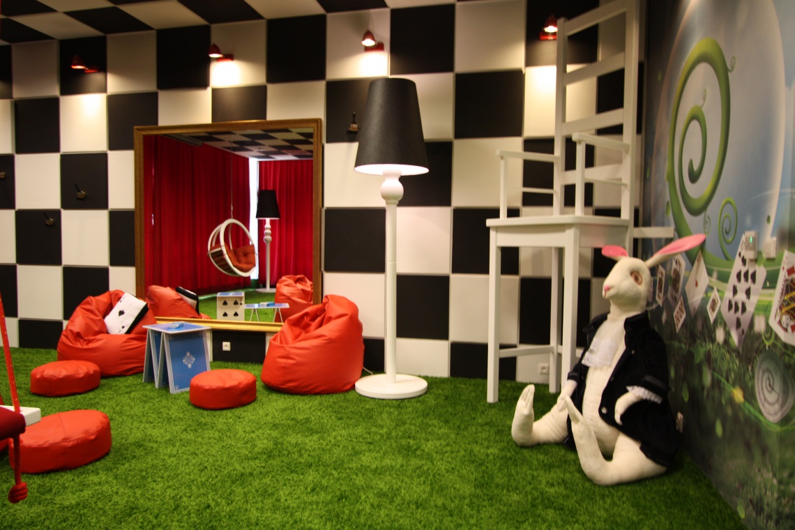 Crazy Room to szalony projekt w Inkubatorze Przedsiębiorczości STARTER w Gdańsku, fot. Arkadiusz Grzędzicki Tu poczujesz się jak Alicja w Krainie Czarów