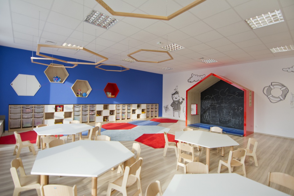 Przedszkole MegaMocni w Gdańsku, fot. Pracownia CGL Architekci dzieciom - przedszkola XXI wieku