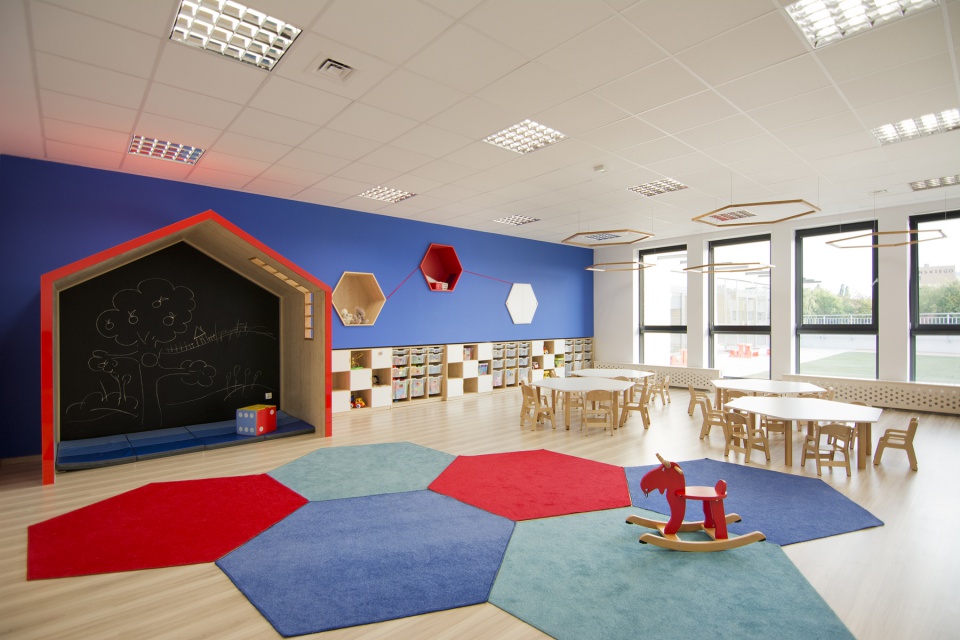Przedszkole MegaMocni w Gdańsku, fot. Pracownia CGL Architekci dzieciom - przedszkola XXI wieku