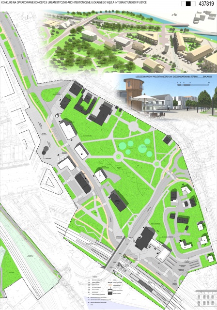I nagrodę w konkursie na lokalny węzeł integracyjny w Ustce - przyznano firmie Systra z Wrocławia, fot. UM Ustka Architekci z Wrocławia zaprojektują węzeł w Ustce
