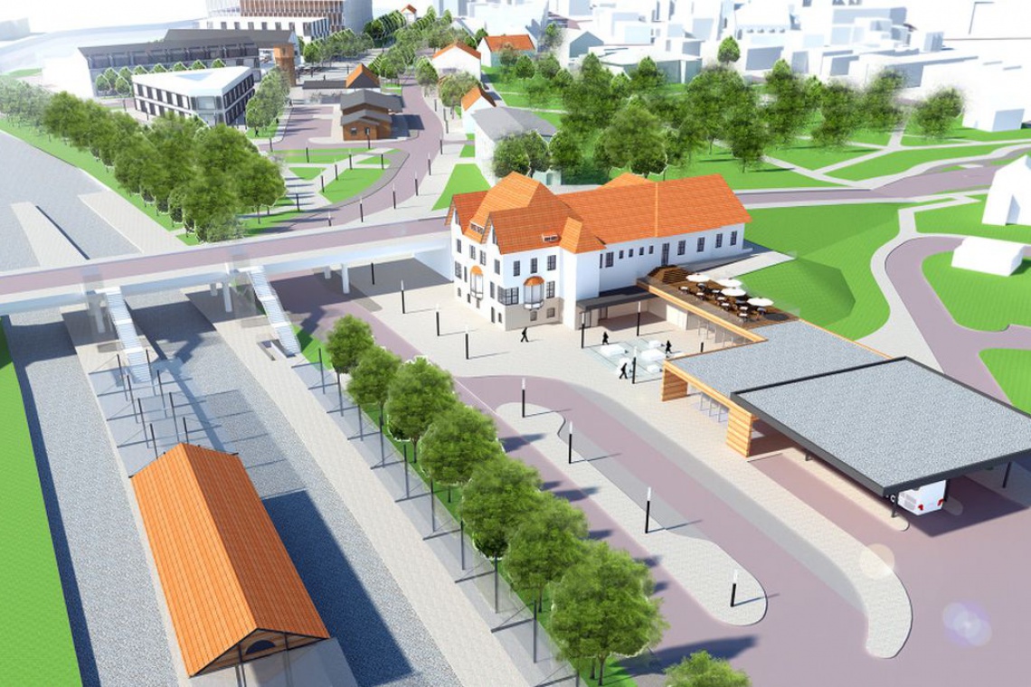 I nagrodę w konkursie na lokalny węzeł integracyjny w Ustce - przyznano firmie Systra z Wrocławia, fot. UM Ustka Architekci z Wrocławia zaprojektują węzeł w Ustce