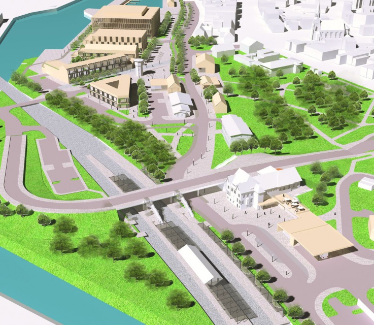 I nagrodę w konkursie na lokalny węzeł integracyjny w Ustce - przyznano firmie Systra z Wrocławia, fot. UM Ustka Architekci z Wrocławia zaprojektują węzeł w Ustce