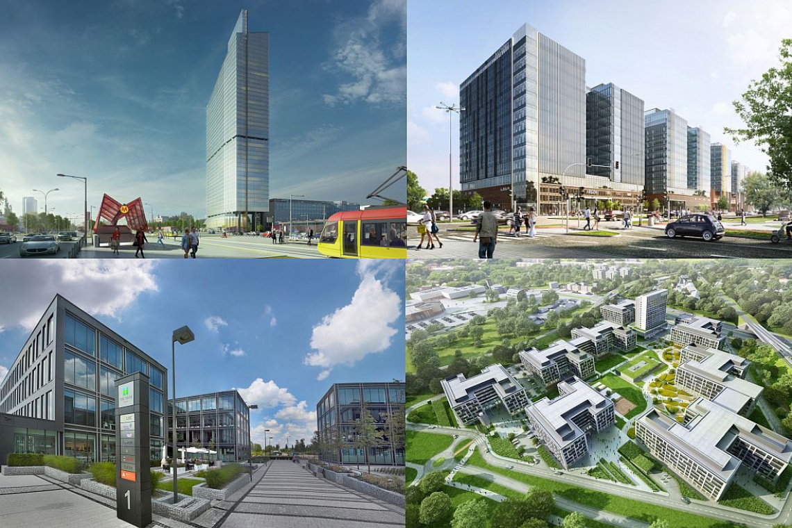 Te biurowce projektuje pracownia APA Wojciechowski Architekci