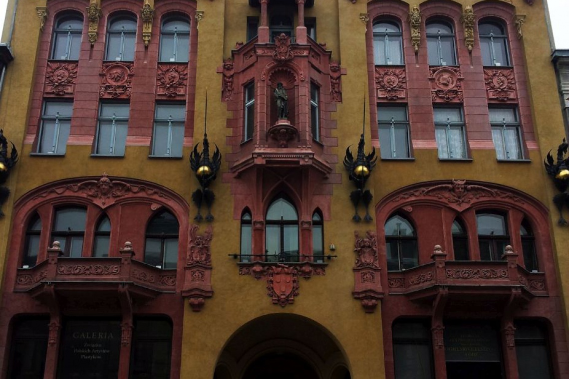 Łódź, fot. PTWP / AL W Łodzi powstaje przewodnik detali architektonicznych