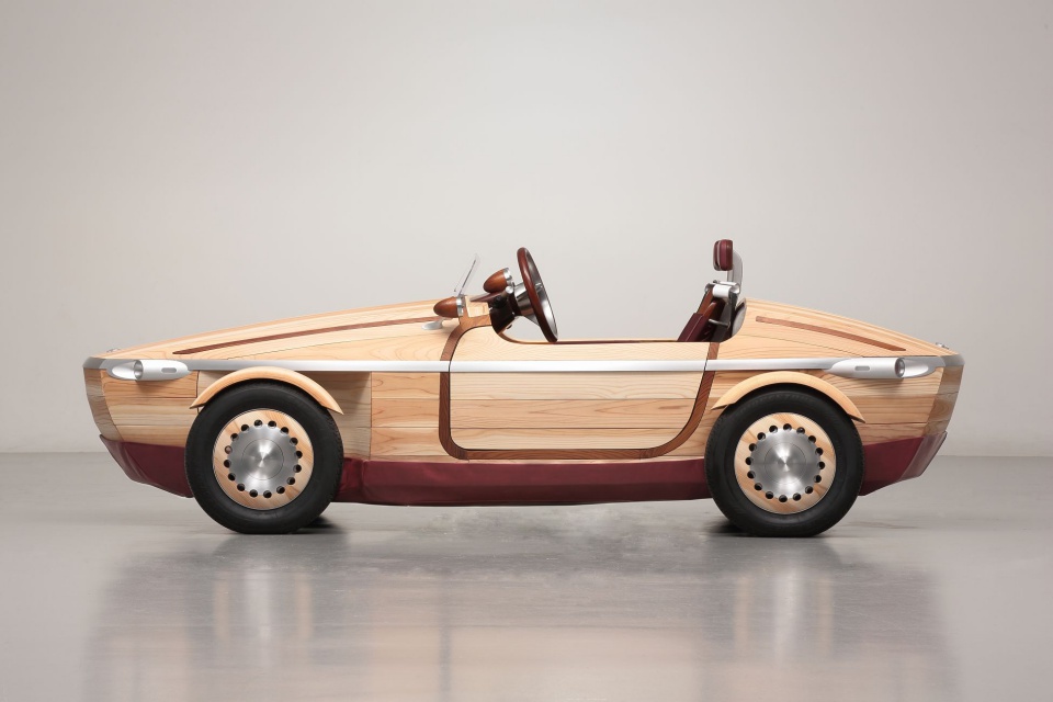 Setsuna Concept, fot. Toyota (materiały prasowe) Luksus z drewna - zobacz designerskie auto od Toyoty
