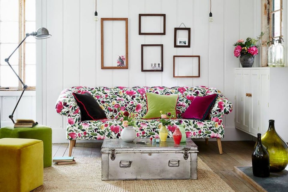 DŁUGA showroom Barwy i wzory spod pędzla malarza - trendy wyposażenia wnętrz