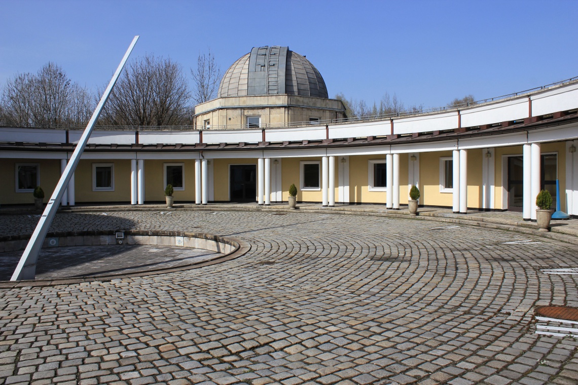 Planetarium w Chorzowie. Fot. mat. pras. Rozbudowywane Planetarium Śląskie ma być gotowe w 2021 roku