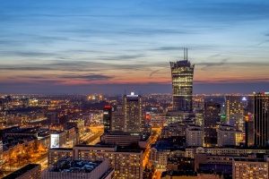 Warsaw Spire - efekt pracy belgijskich i polskich architektów. Czy zdobędzie Property Design Awards?