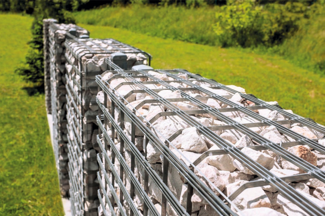 Gabion, fot. Progress Architektura Gabiony - atrakcyjne i funkcjonalne formy w przestrzeni publicznej