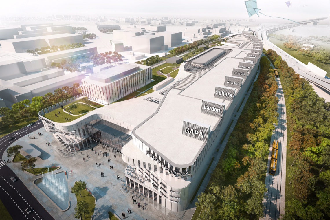Galeria Młociny Nowy projekt od Kuryłowicz & Associates wchodzi w ziemię