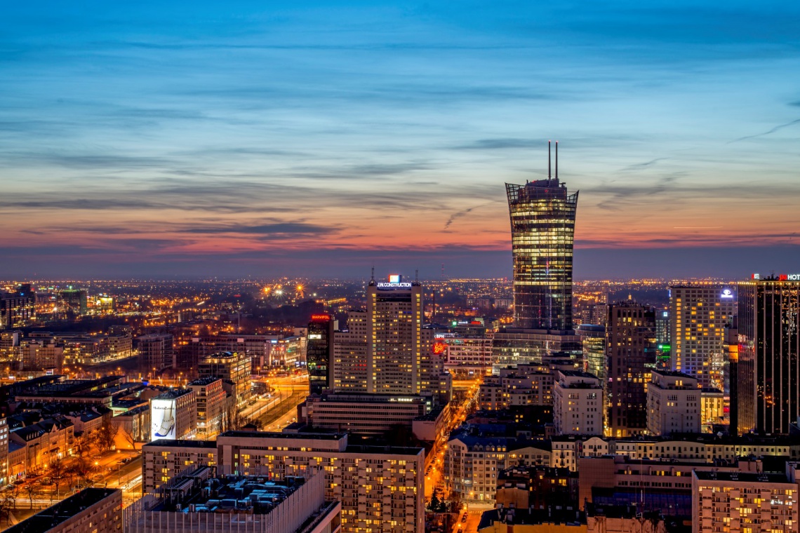 Warsaw Spire Warszawski niebotyk otworzył podwoje