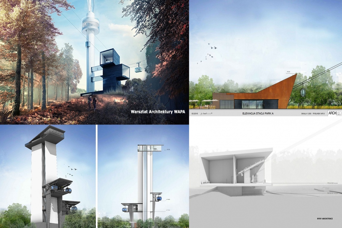 Propozycje projektu wieży widokowej w Wejherowie, fot. wejherowo.pl Wieża widokowa w Wejherowie - są już koncepcje architektoniczne
