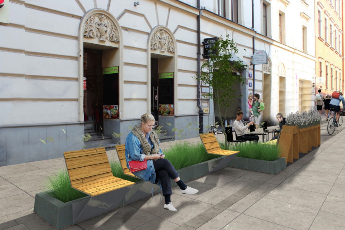 fot. krakow.pl Kraków będzie miał swój woonerf