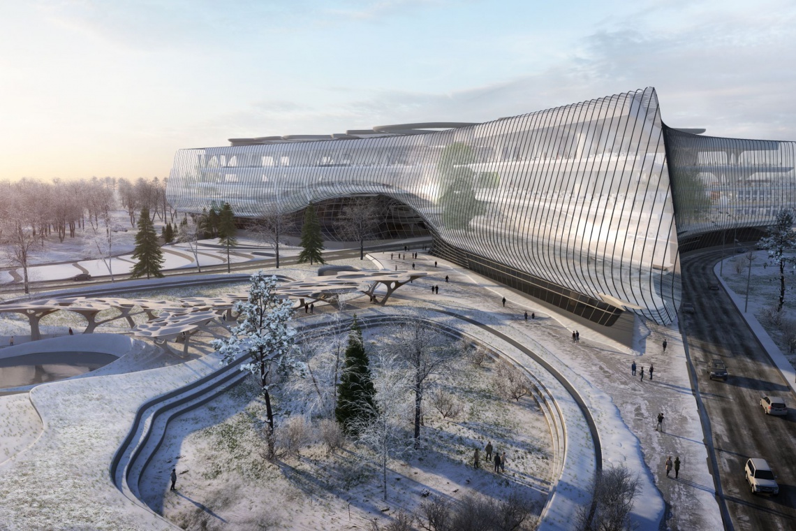Sberbank Moscow, fot. Zaha Hadid Architects / materiały prasowe W tym budynku będą powstawać przełomowe technologie dla Rosji
