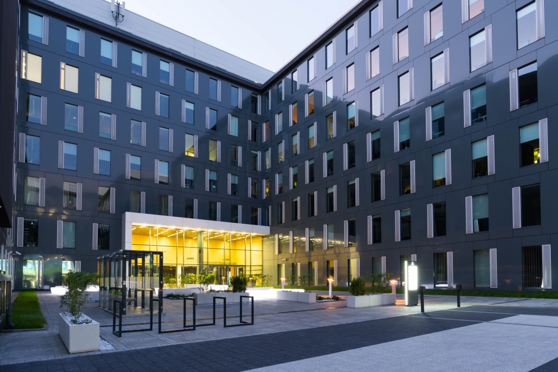 University Business Park II Łódź zalana biurowcami - zobacz zdjęcia