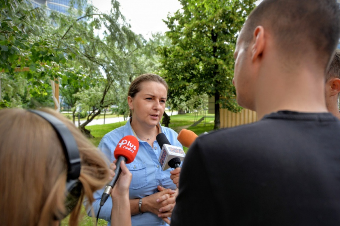 Renata Kuryłowicz, fot. R. Motyl / UM Warszawa Nowa pełnomocnik ratusza ds. zieleni miejskiej