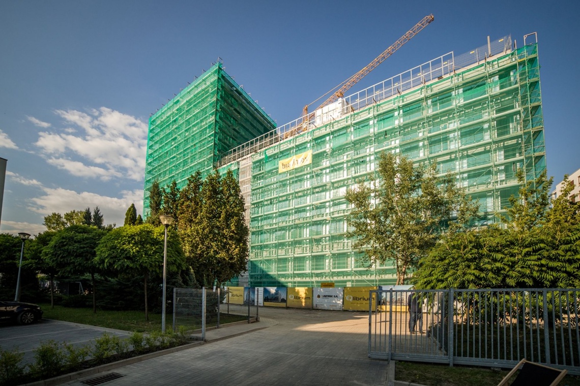 EQlibrium, fot. materiały prasowe Biurowiec EQlibrium z wiechą. Fasada będzie wyjątkowa!