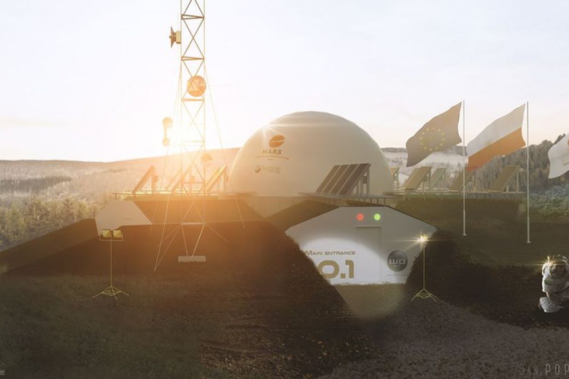 fot. facebook MARS-Modular-Analog-Research-Station Oto pierwsza baza kosmiczna w Polsce